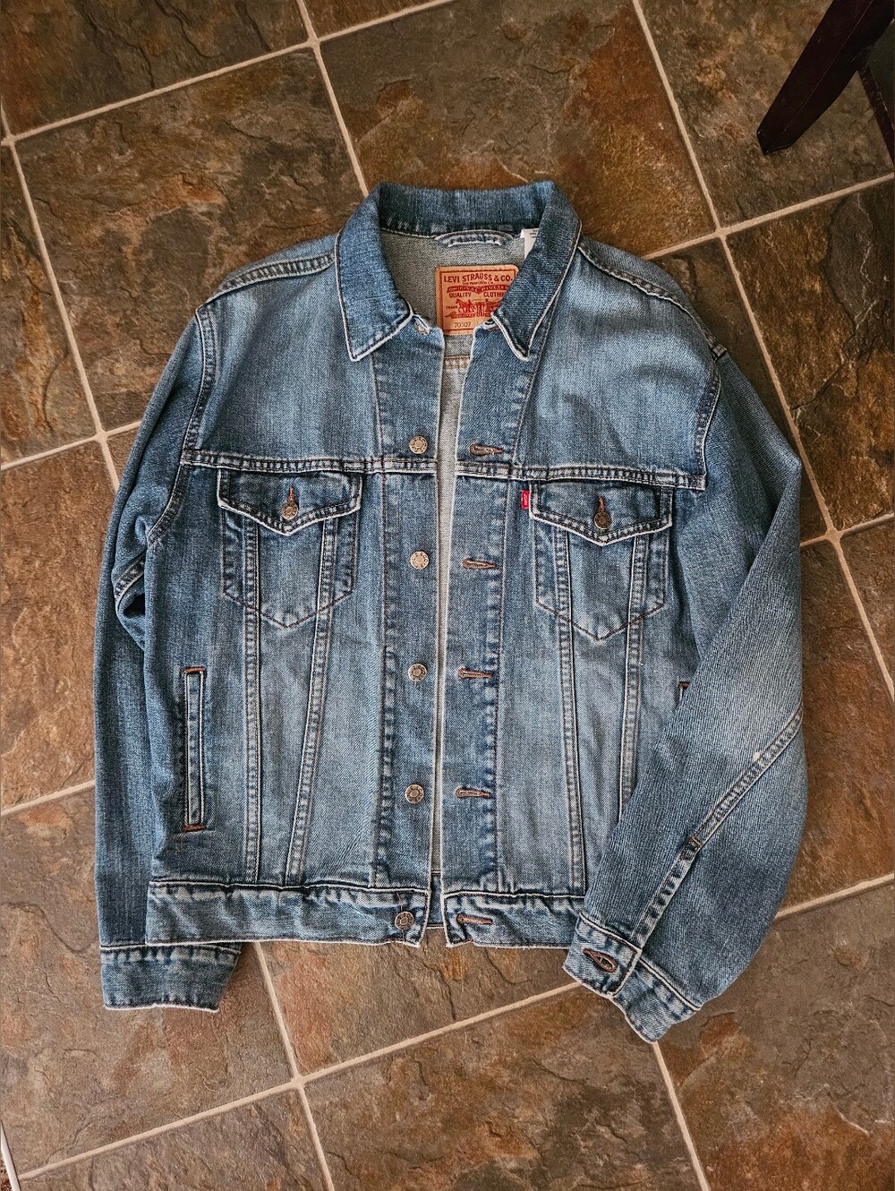 Vintage Levi's Light Blue Denim Jacket - Picture 4 of 8